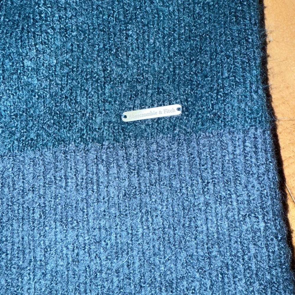 Abercrombie & Fitch Dark Teal Knit Cardigan - Picture 4 of 8